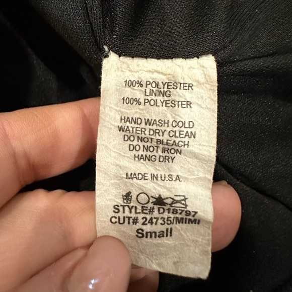 FRANCESCA Black/gold Sequin Mini Cocktail Dress, EUC! - Picture 6 of 6